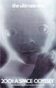 2001: A Space Odyssey Movie Poster featuring iconic imagery from the film.