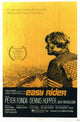 Easy Rider Movie Poster Print featuring iconic imagery from the classic film.