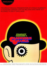 Clockwork Orange Movie Poster Print featuring iconic film imagery.