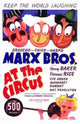 At the Circus Movie Poster Print showcasing vibrant circus imagery.