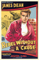 Rebel Without a Cause Movie Poster Print showcasing classic film imagery.