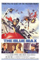 Blue Max Movie Poster Print showcasing aviation and classic film elements.