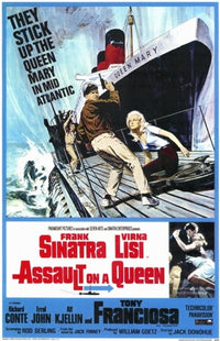 Assault on a Queen movie poster print showcasing iconic film imagery.