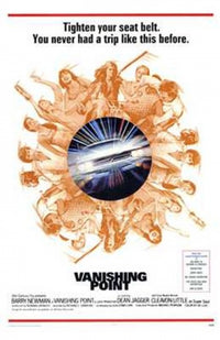 Vanishing Point Movie Poster Print showcasing classic film art.