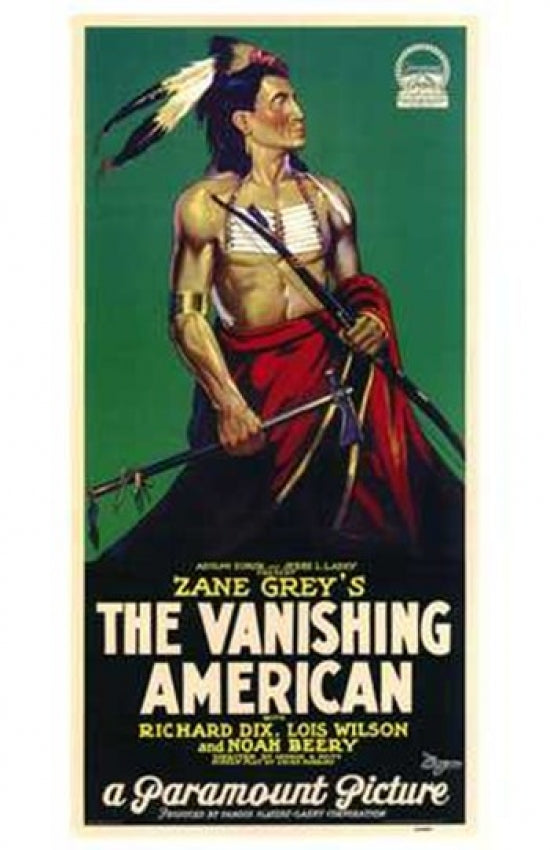The Vanishing American Movie Poster Print showcasing classic cinema.