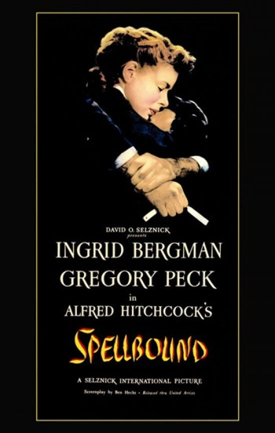 Spellbound Movie Poster Print showcasing cinematic allure.