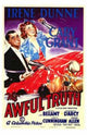 The Awful Truth Movie Poster Print showcasing classic film art.