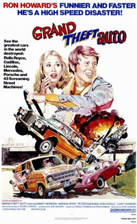 Grand Theft Auto Movie Poster Print showcasing vibrant colors and dynamic imagery.