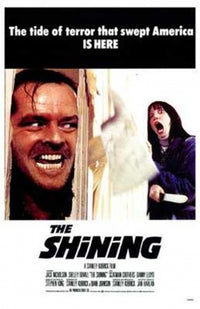 The Shining Movie Poster Print featuring iconic horror imagery