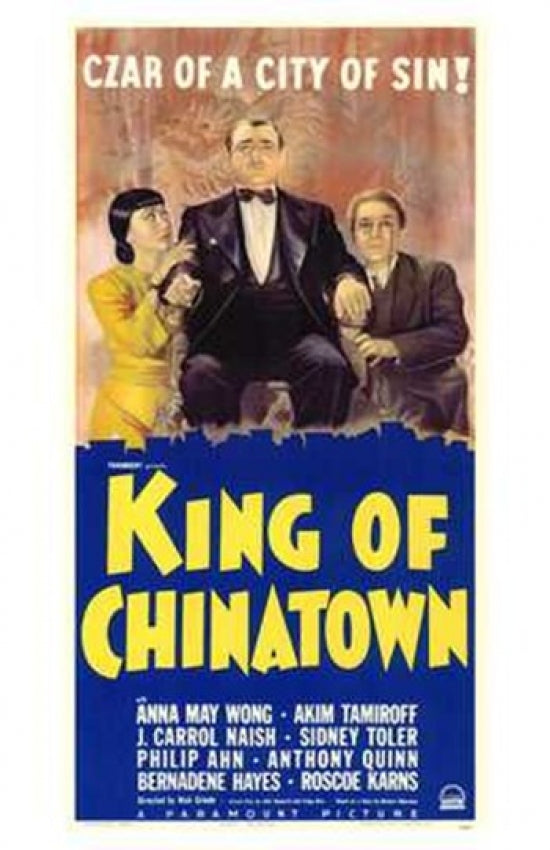 King of Chinatown Movie Poster Print showcasing classic cinema art.