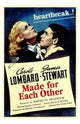 Made for Each Other Movie Poster Print showcasing romance and charm.