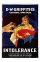 Intolerance Movie Poster Print showcasing classic film imagery.