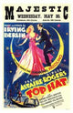 Top Hat Movie Poster Print featuring classic cinema art.