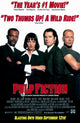 Pulp Fiction Movie Poster Print featuring iconic film imagery.