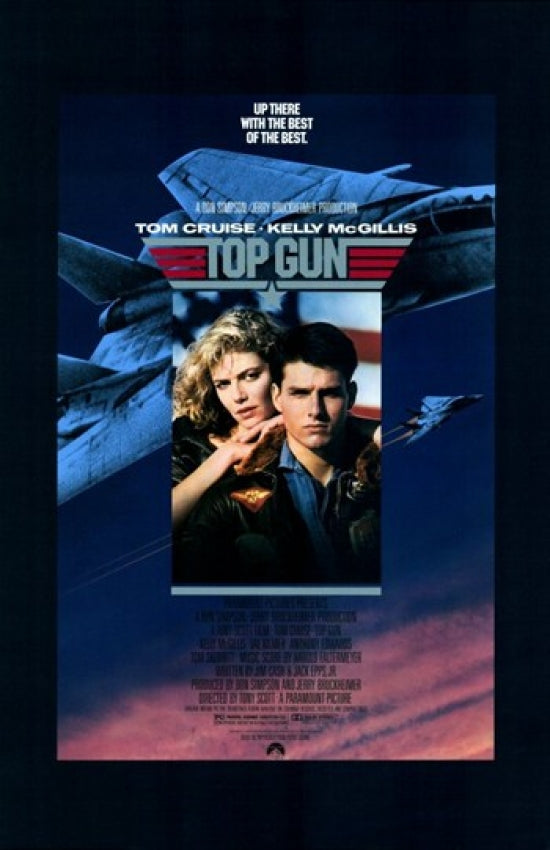 Top Gun Movie Poster Print in multiple sizes