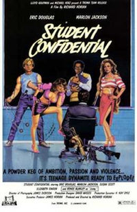 Student Confidential Movie Poster Print showcasing vibrant artwork.