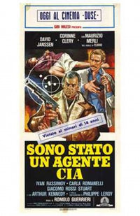 Covert Action Movie Poster Print featuring thrilling espionage theme.