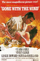 Gone with the Wind Movie Poster Print featuring classic film artwork.