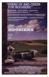 Hoosiers Movie Poster Print showcasing inspiring sports cinema.