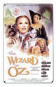 The Wizard of Oz Movie Poster Print featuring Dorothy and friends.