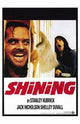 The Shining Movie Poster featuring iconic horror imagery.
