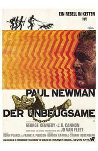 Cool Hand Luke Movie Poster Print showcasing classic film art.
