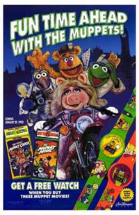 The Muppet Movie Poster Print capturing beloved characters and adventure.