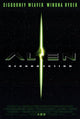 Alien Resurrection Movie Poster Print showcasing iconic sci-fi imagery.