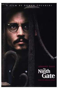 The Ninth Gate Movie Poster Print showcasing suspenseful cinematic art.