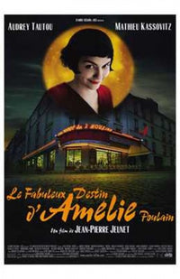 Amelie Movie Poster Print showcasing whimsical art from the film.