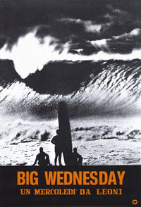 Big Wednesday Movie Poster Print showcasing surf culture and nostalgia.