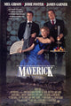 Maverick Movie Poster featuring iconic film imagery