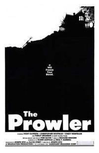 The Prowler Movie Poster Print featuring classic horror imagery.