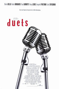 Duets Movie Poster - Vibrant cinema artwork