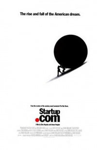 Startupcom Movie Poster Print showcasing dynamic startup imagery.