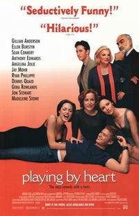 Playing By Heart Movie Poster Print featuring vibrant colors and cinematic design.