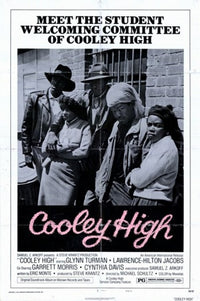 Cooley High Movie Poster Print showcasing vibrant colors and nostalgic design.