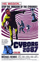 Cyborg 2087 movie poster showcasing futuristic sci-fi visuals.