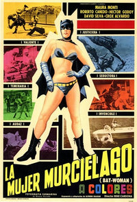 Bat-Woman Movie Poster showcasing the fierce superhero in action.