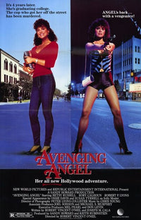 Avenging Angel Movie Poster Print featuring dramatic imagery.