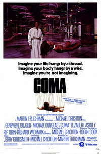 Coma Movie Poster Print showcasing suspenseful art.