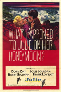 Julie Movie Poster Print showcasing classic cinema artwork.