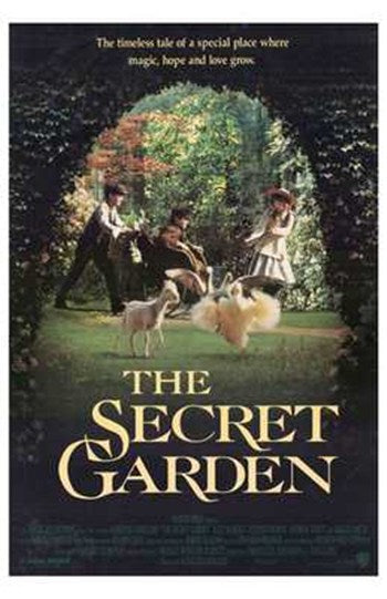 The Secret Garden Movie Poster Print featuring enchanting imagery.