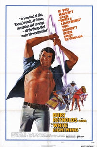White Lightning Movie Poster Print showcasing dynamic visuals