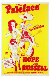 Paleface Movie Poster Print showcasing vibrant colors and cinematic art.
