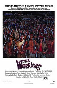 Warriors Movie Poster Print showcasing iconic street gang culture.