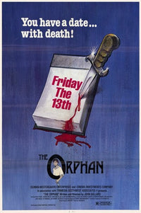 Orphan Movie Poster Print showcasing horror film imagery and design.