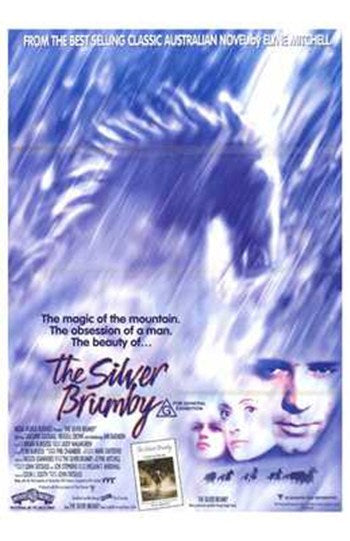 The Silver Brumby Movie Poster Print featuring stunning imagery