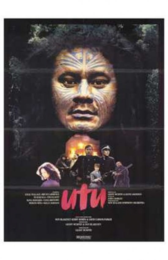 Utu Movie Poster Print displayed in a stylish setting.
