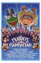 The Muppets Take Manhattan Movie Poster Print featuring Kermit and the gang.